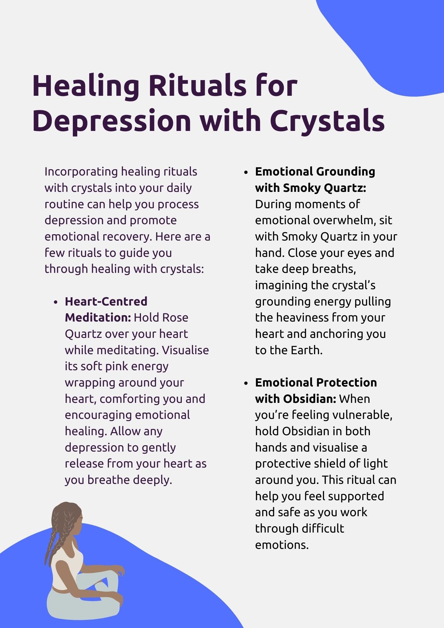 How To Heal Depression With Crystals