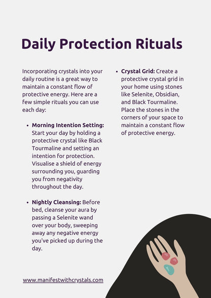 How to Find Protection with Crystals