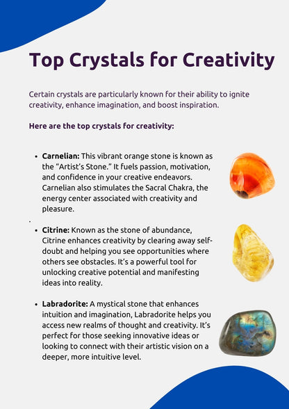 How to Spark Creativity with Crystals