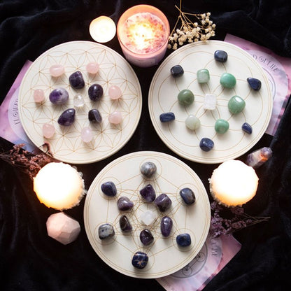 Love, Self-love and Friendship - Crystal Grid Set