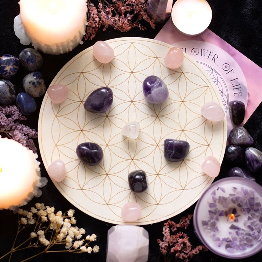 Love, Self-love and Friendship - Crystal Grid Set